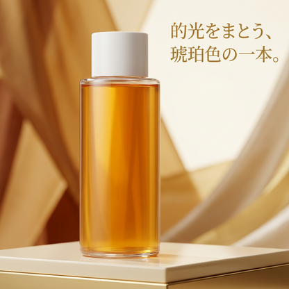 白いキャップとボトル全体の詳細イメージ