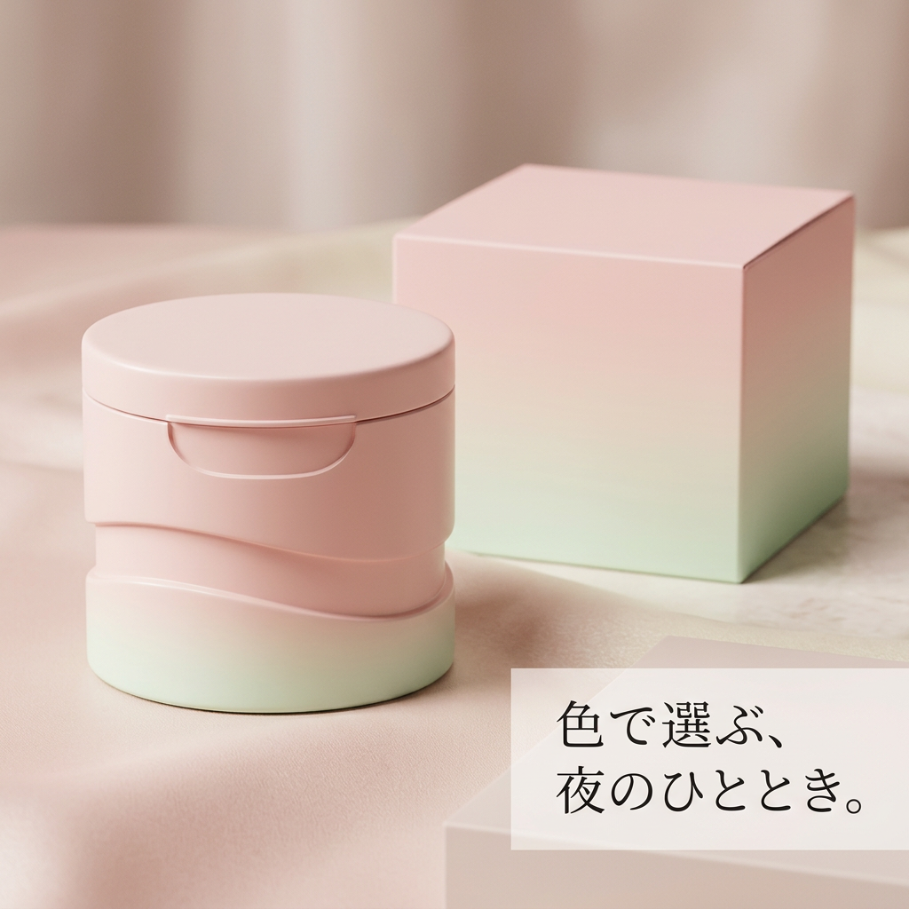 曲線のラインとふたまわりの詳細イメージ