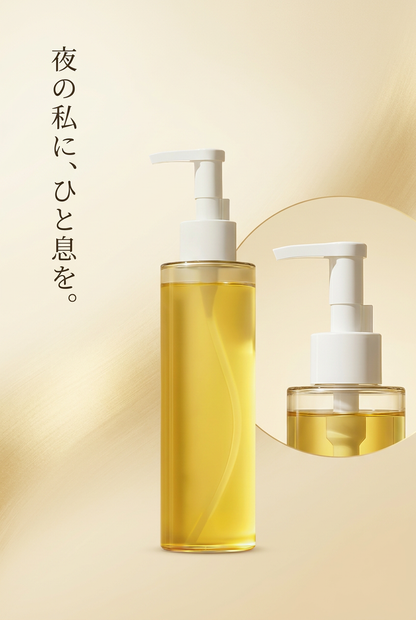 ボトル全体と白いポンプの詳細イメージ